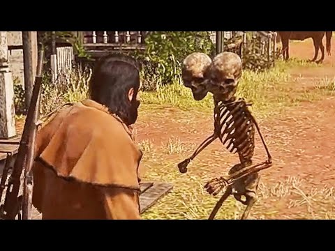 Red Dead Redemption 2 - Two-headed Skeleton Hackers Invade Red Dead Online!