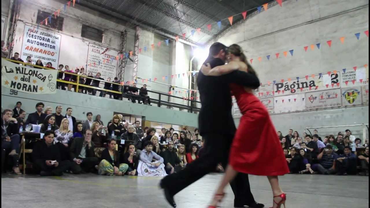 GABRIEL MISSE Y ANALIA CENTURION "COMO SE MUERE DE AMOR" - LA MILONGA DEL MORAN