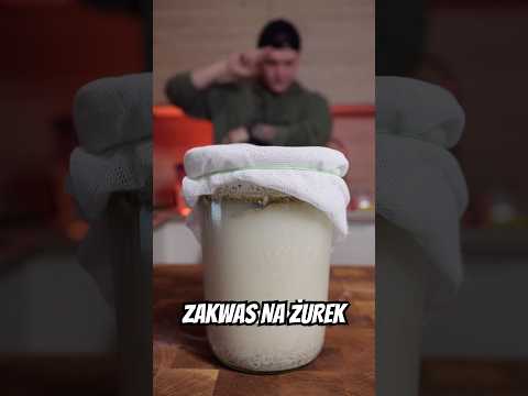 Zakwas na żurek😀 prosty, szybki i skuteczny🔥 przepis w opisie