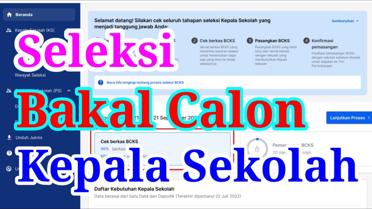 Selection of Prospective School Principal Candidates (BCKS) || KSPS 2025 || Surabaya City