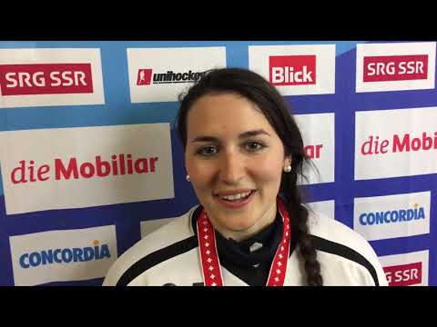 Lara Heini nach dem Superfinal 2018