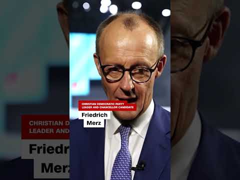 German Chancellor candidate on President Trump