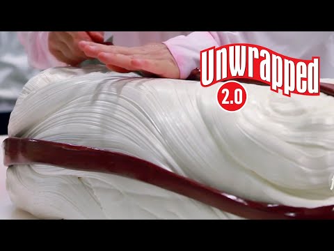 The Incredible Way Red Bird Peppermint Puffs Are Made | Unwrapped 2.0 | Food Network