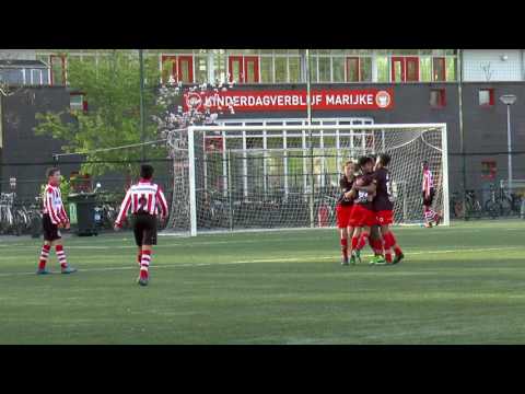 SBV Excelsior R. O13 - Sparta R. O13, 11 apr. 2017.