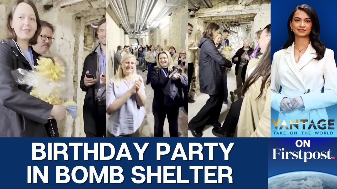 Lithuania: Residents Celebrate Birthday Inside A Drone Shelter | Vantage on Firstpost | 4K