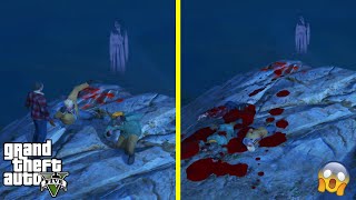 GTA 5 - DON'T go to The SCARY MOUNT GORDO GHOST in Prologue