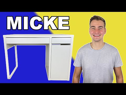 Einfache IKEA-Anleitung für den Micke-Schreibtisch
