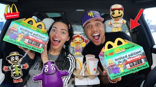 TRYING MCDONALD'S NEW ADULT HAPPY MEAL!! *MUKBANG/REVIEW*