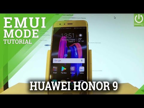 EMUI Mode HONOR 9 - Enter & Exit HONOR EMUI Mode