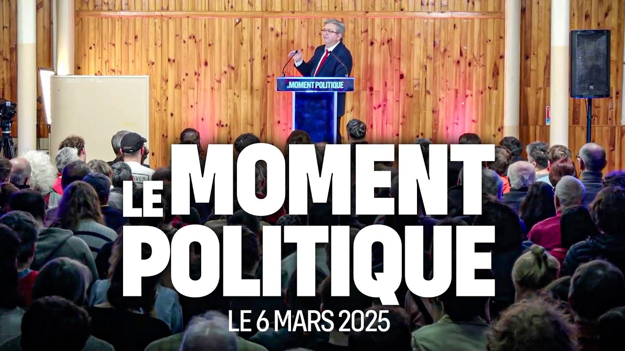Conférence sur le moment politique avec Jean-Luc Mélenchon