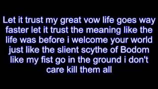 children of bodom triple corpse hammerblow lyrics