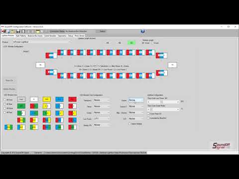 SoundOff Signal Lightbar Configurator - Lightbar Programming