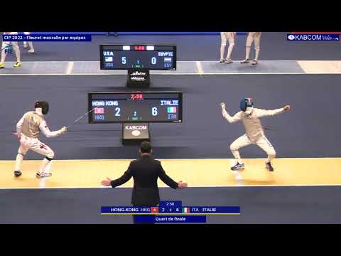 CIP 2022 FMT T8 Italie ITA vs Hong Kong HKG