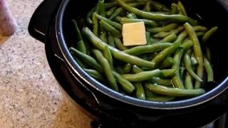 Green Beans In the Electric Pressure Cooker!