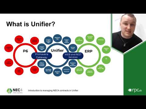 Episode One: Introduction to managing NEC4 contracts in Unifier