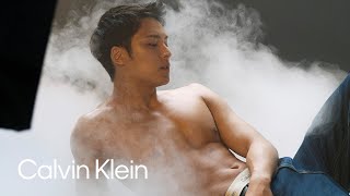 Calvin Klein MINGYU on Set | Calvin Klein Fall 2025