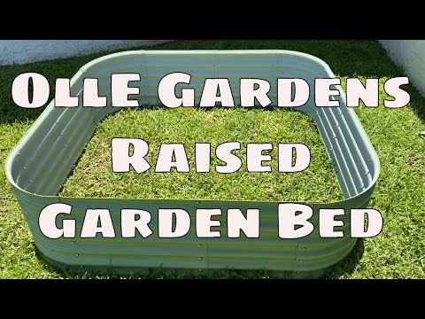 Creating a Raised Garden Bed with OLLE Gardens Modular Raised Garden Bed Kit