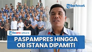 Paspampres Tak Bisa Berkata-kata saat Presiden Jokowi & Iriana Pamit ke Keluarga Besar Istana