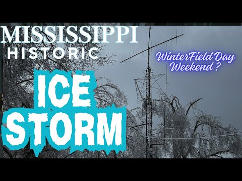 What did you do for Winter Field Day? Ice storm of 2026