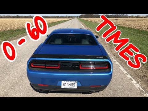 I Put Mickey Thompson ET Street SS 305/35/20 Drag Radials On My Challenger SRT Hellcat 0-60 Times