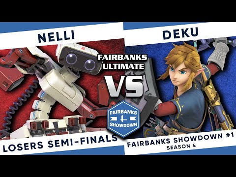 Fairbanks Showdown #1 Season 4: Nelli (ROB) VS Deku (Link) - SSBU Losers Semis