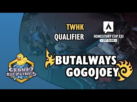 ButAlways vs GogojOey - PvZ | HomeStory Cup XXI: TW/HK Qualifier | EPT StarCraft 2 Tournament