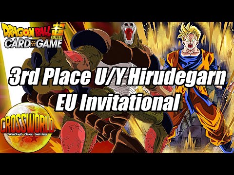3RD PLACE Blue/Yellow Hirudegarn Deck Profile - EU Invitational - Dragon Ball Super Card Game