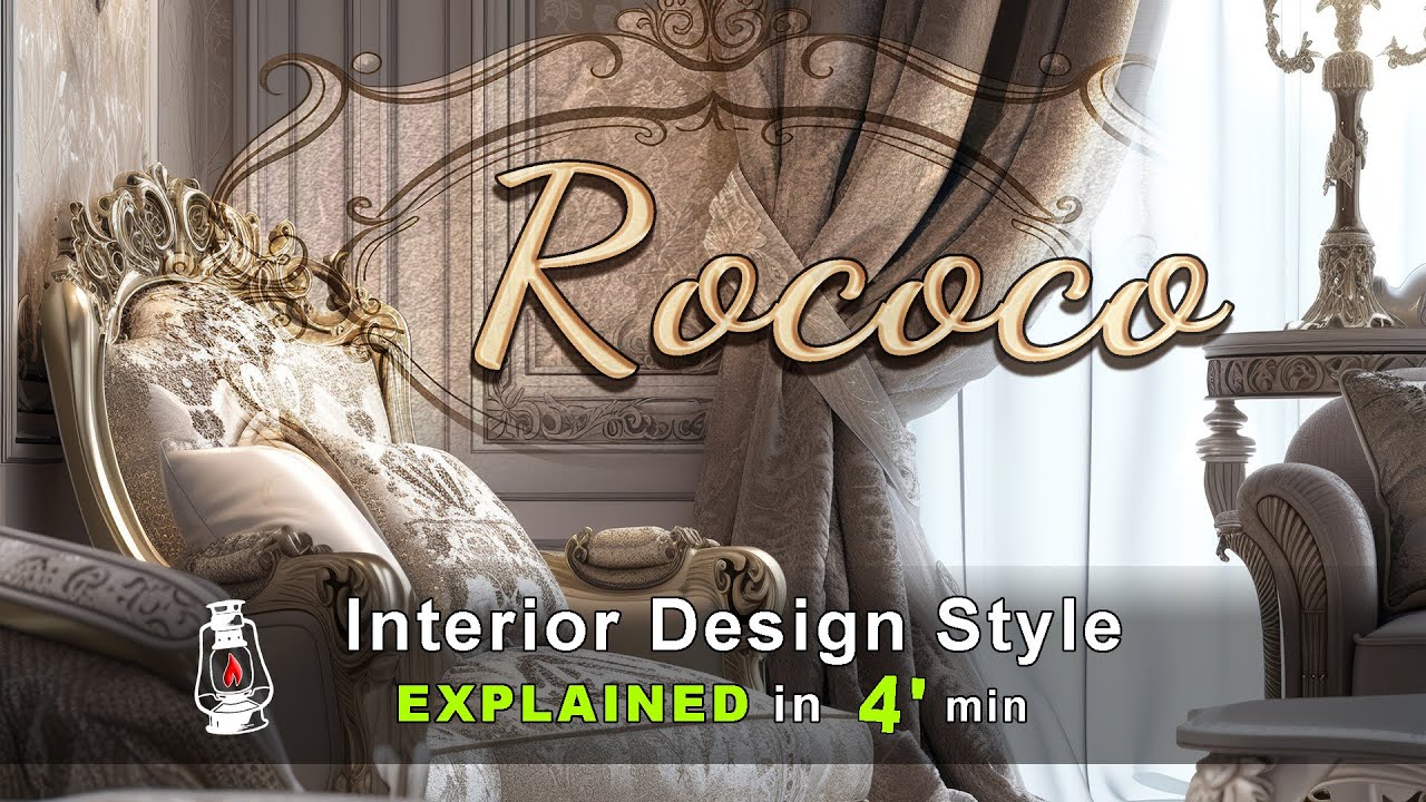 ROCOCO - Interior Design Style Explained by Retro Lamp