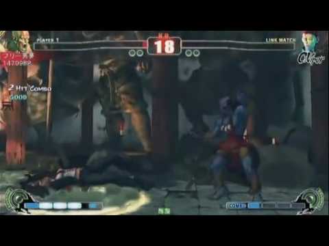 Hisaya (Ken) & No Name (C.Viper) vs Pebi Doll (M.Bison) & Furi (Dhalsim) [Kumagai Magician 2on2]