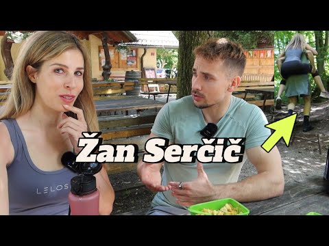 Žan Serčič moral pojesti kosilo, ki sem ga skuhala zanj in nositi mojih 60 kil