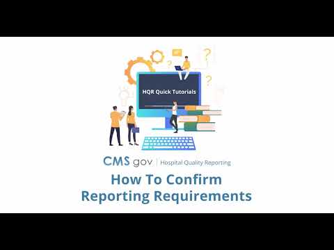 How to confirm Reporting Requirements