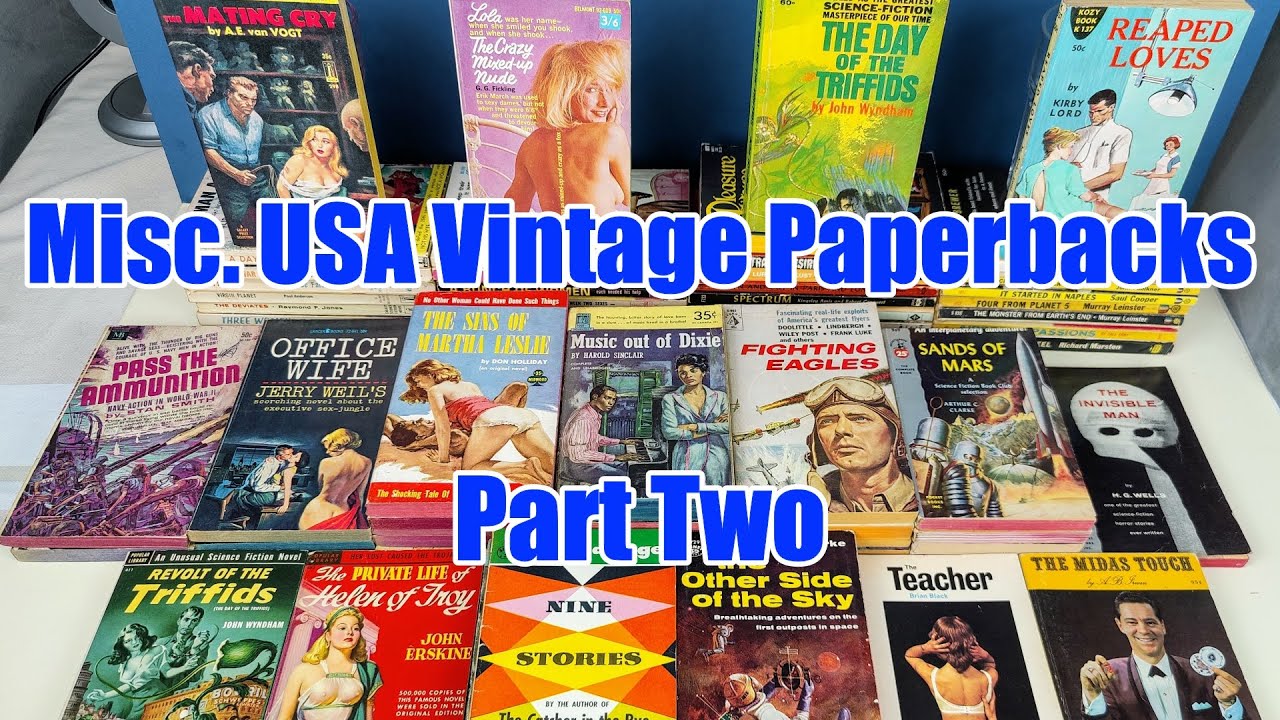 Watch video Miscellaneous USA - Vintage Paperbacks - From My Collection - Part 2 - Beacon Galaxy + More! Now Miscellaneous USA - Vintage Paperbacks - From My Collection - Part 2 - Beacon Galaxy + More!