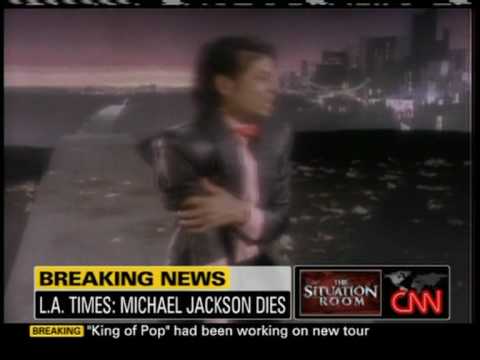 CNN breaking news - Reports Michael Jackson is dead (unconfirmed)