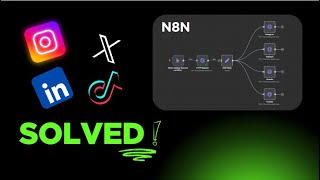 Post videos, reels and images on Instagram, X/Twitter, Tiktok and Youtube using n8n + Upload Post