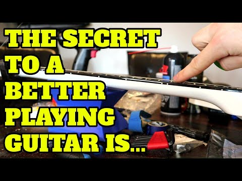 How To Get The LOWEST Action On Your Guitar & Basic Guitar Setup Tips