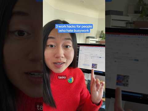 Video Thumbnail: Push fast forward on the busy work