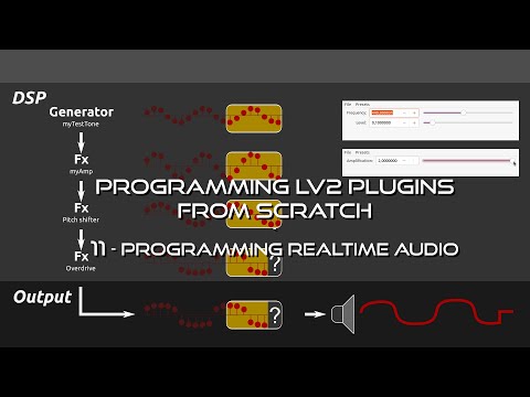 Programming LV2 Music Production Plugins From Scratch - 11 Programming Realtime Audio