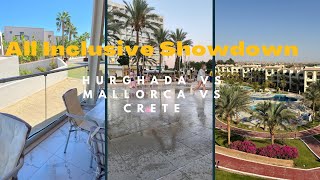 All-Inclusive Holidays Compared: Hurghada vs Crete vs Mallorca | オールインクルーシブ比較：ハルガダ・クレタ・マヨルカ