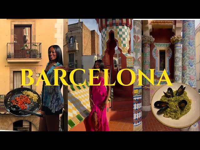 Travel vlog - The Solo Trip to Barcelona That Changed My Life | Exploring Culture, Cafés & Paella