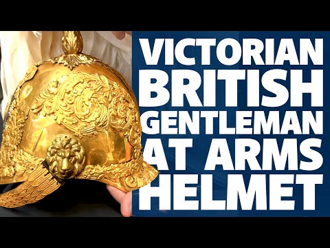 Victorian British Gentleman At Arms Helmet: British Military Collectible | Military Antiques Toronto