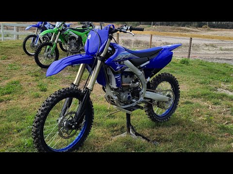 first ride on the 2021 yz250f