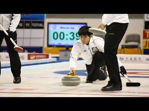 CURLING: JPN-USA Olympic Qual 2013 - Men Draw 5