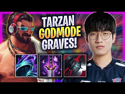 TARZAN LITERALLY GOD MODE WITH GRAVES! - LNG Tarzan Plays Graves JUNGLE vs Xin Zhao! | Season 2024