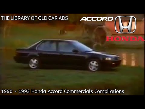 1990 - 1993 Honda Accord Commercials Compilations (Part 3)