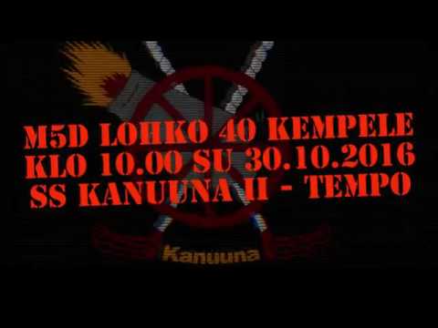 M5D SS Kanuuna II - Tempo 30.10.2016