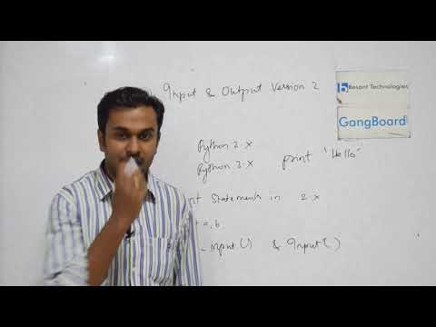 Python Input And Output Version 2 In Tamil Python Tutorial For Beginners