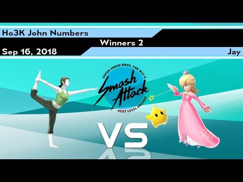 Smash Attack 28   Smash 4 Singles   Winners 2 Ho3K John Numbers vs Jay