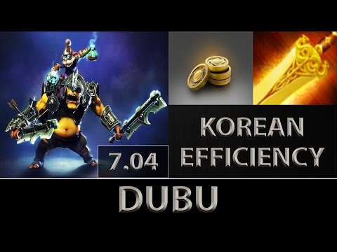 DuBu [Alchemist] Fast Farm ► Korean Efficiency ► Dota 2 [7.04]