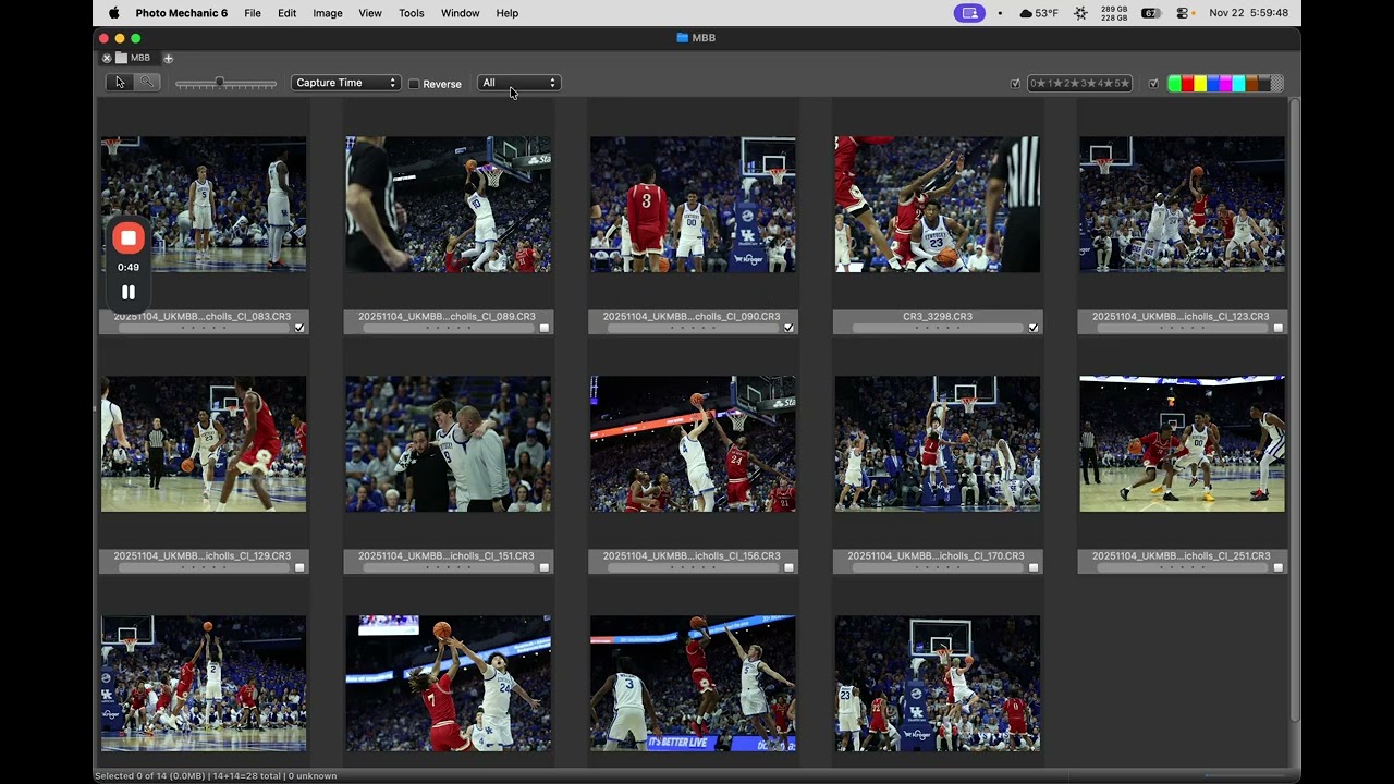 Filtering & Post-Caption Actions