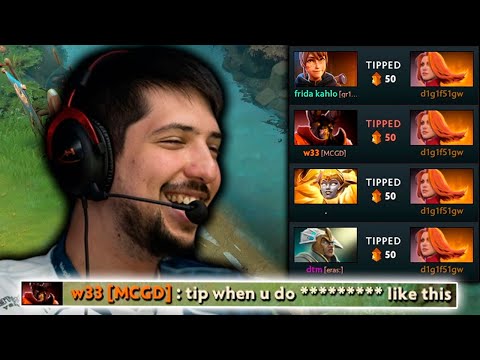 Be careful when you tip W33 and he activates Toxic Mode!! 😱